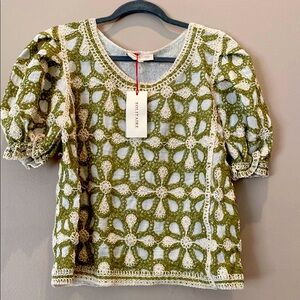 Solitaire Brand Embroidered Blouse